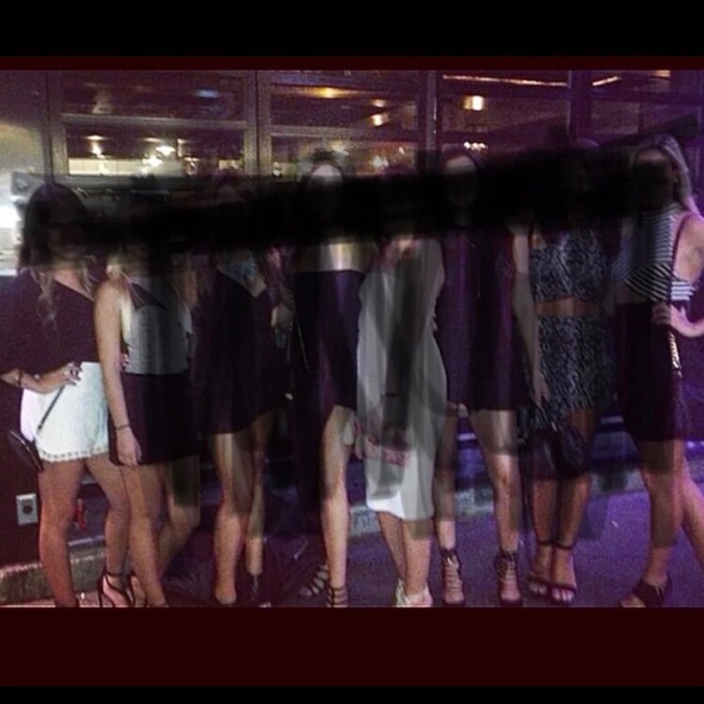 Off White lace high waisted shorts